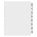 A white file with Avery 8-tab dividers and labels.