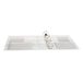 A white Avery TouchGuard view binder with 2 rings.