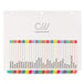 A file folder with Avery Monthly Multi-Color Table of Contents Dividers with colorful tabs.