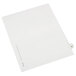 A white paper with a white tab.