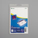 A package of 240 white Avery booklet seals.