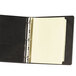 A black binder with Avery 31-Tab Buff Paper Dividers inside.
