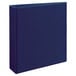 An Avery blue binder with a cover.
