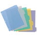 Avery Big Tab Letter Size 5-Tab Multi-Color Write-On Plastic Dividers in several colors on a white background.