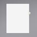 A white rectangular file divider with a tab labeled "Avery Legal Exhibit H" in black.