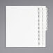 A white file folder with Avery legal tabs.