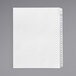 A white rectangular file tab with black numbers on it.
