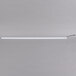 An Avantco LED rectangular light bar with a wire.