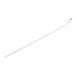 A long, narrow 39 3/8-inch 6 watt LED outside light bulb with a white casing and a black wire attached at one end.