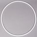 A white plastic circle.