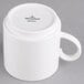 A Villeroy & Boch white porcelain mug with a handle.