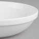 A Villeroy & Boch white porcelain bowl with a rim.