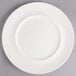 A white Villeroy & Boch porcelain plate with a circular edge.