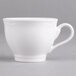 A Villeroy & Boch white porcelain cup with a handle.