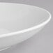 A Villeroy & Boch white porcelain deep bowl with a rim.