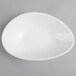 A white Villeroy & Boch oval deep bowl.