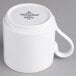 A Villeroy & Boch white porcelain mug with a handle.