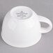 A Villeroy & Boch white porcelain cup with a handle.