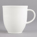 A Villeroy & Boch white porcelain mug with a handle.