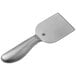 An American Metalcraft stainless steel hard cheese spade with a handle.