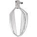 A silver Hobart wing whip attachment with five vertical lines.