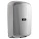 An Excel ThinAir stainless steel hand dryer.