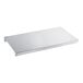 A white rectangular box with a stainless steel Cooking Performance Group S-36-SB Salamander Broiler Mounting Kit inside.