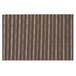 Snap Drape PMBEIMOC Cityscape 12 inch x 16 inch Beijing Mocha PVC Placemat - 12/Pack