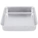 An American Metalcraft silver square aluminum pan.