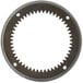 A circular metal Avantco turning plate gear with many small teeth.
