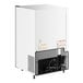 A white True countertop refrigerated merchandiser with a glass door.