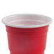 Choice 2 oz. Red Plastic Shot Cup - 50/Pack