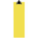 A black rectangular Menu Solutions clipboard with a yellow clip.