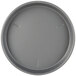 A grey round Chicago Metallic deep dish pizza pan.