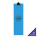 A blue rectangular Menu Solutions clip board with black text.