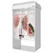 Rosseto LD155 5 Gallon White Acrylic Beverage Dispenser with Infusion Chamber