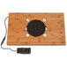 Rosseto BP006 Multi-Chef Bamboo Single Induction Warmer with Magnets - 110V, 300W