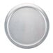 A silver cover for an American Metalcraft small straight sided stacking pan with a white background.