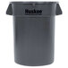 Continental 32TUFFGY 32 Gallon Gray/Black Trash Can