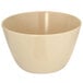 A tan Carlisle Kingline bowl on a white background.