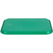 HD Outdoor Cafeteria Style Lime Green Plastic 6 compartments dinner food tray