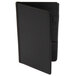 H. Risch, Inc. WPH DX 9 inch x 5 inch Black Vinyl Deluxe Server Book with Wallet Pocket