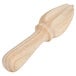 A Franmara beechwood citrus reamer with a wooden handle.