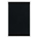 A white rectangular board with black strips.