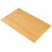 A Menu Solutions country oak wood menu board on a white background.