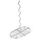 An American Metalcraft metal spiral shaped holder for onion rings.