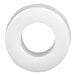 A white plastic circle.