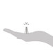 A hand holding an Ateco 3-hole piping tip.