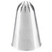 A silver Ateco closed star piping tip nozzle.