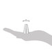 A hand holding an Ateco closed star piping tip.